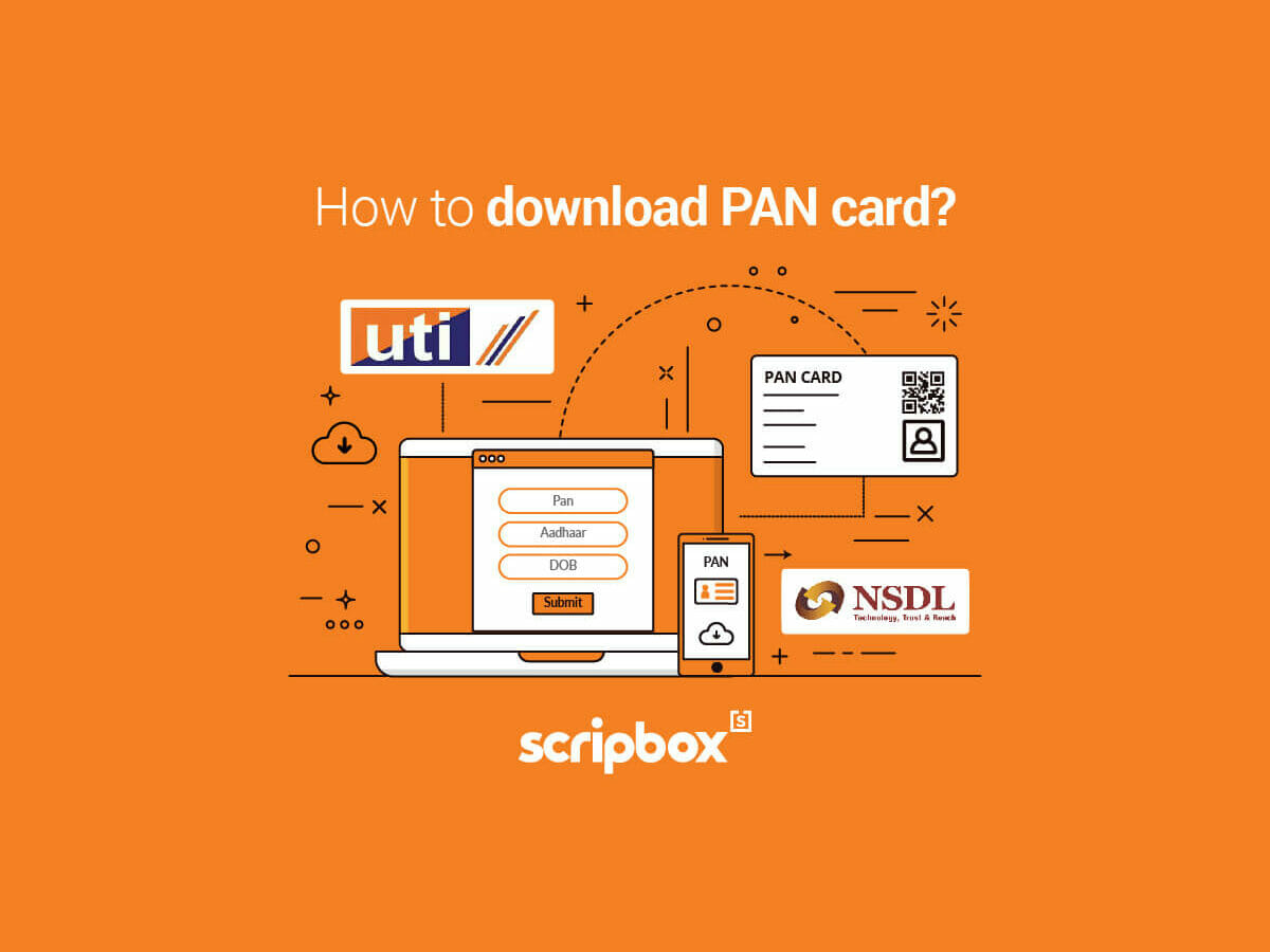 Pan Card Download Download E Pan Card Through Nsdl Utiitsl Aadhaar