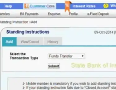 Deposit Money in SBI PPF Account